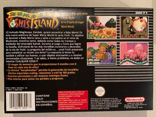 Super Mario World 2 Yoshi's Island SNES PAL -leer-
