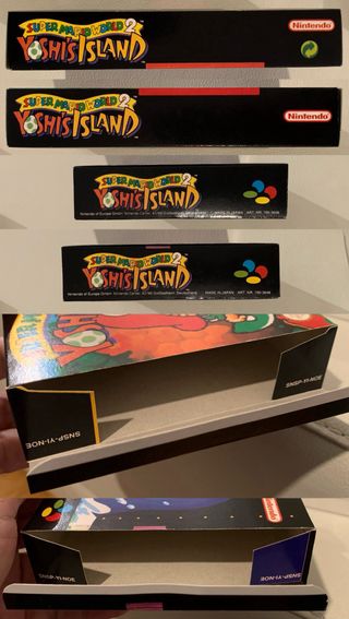 Super Mario World 2 Yoshi's Island SNES PAL -leer-