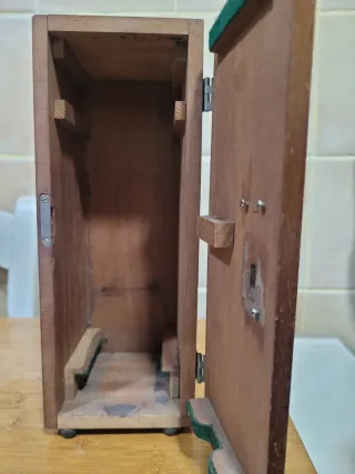 Microscopio inglés antiguo