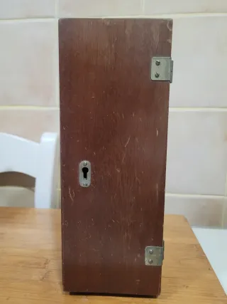 Microscopio inglés antiguo