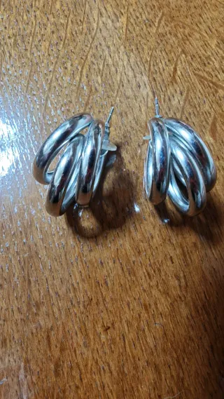 Pendientes Aro Mujer Plata