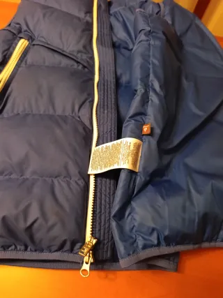 Chaleco plumas Nike azul oscuro