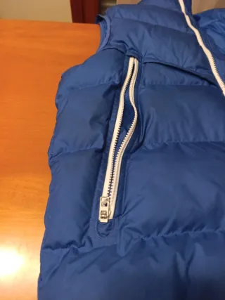 Chaleco plumas Nike azul oscuro