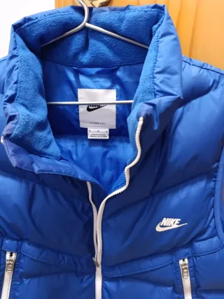 Chaleco plumas Nike azul oscuro