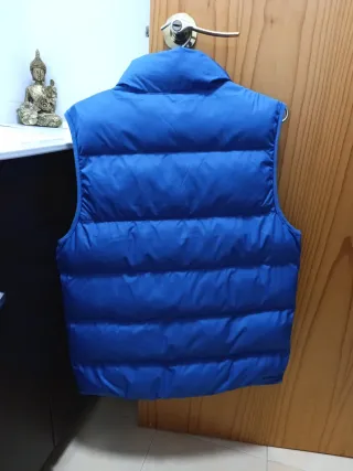 Chaleco plumas Nike azul oscuro