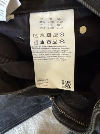 Vaqueros Hugo Boss Negros