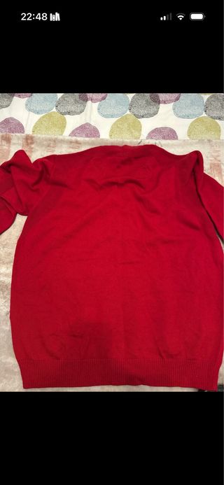 Cárdigan Rojo Talla 56