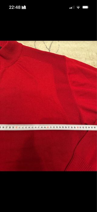 Cárdigan Rojo Talla 56