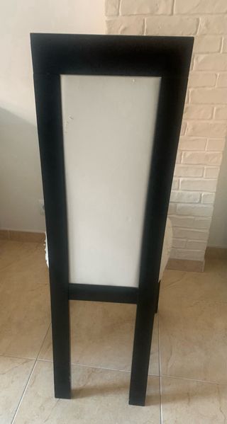 Sillas de madera para tapizar (6 unidades)