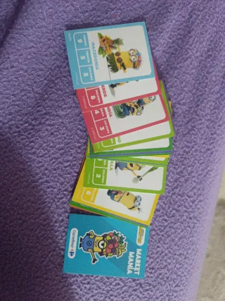 Cromos Minions Carrefour Market Manía