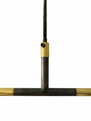 Lámpara de techo diseño metal y mármol