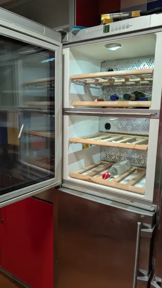 Frigorífico Side-by-Side Liebherr  con Vinoteca