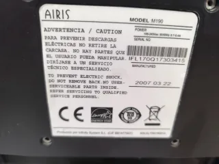 Pantalla AIRIS Negra