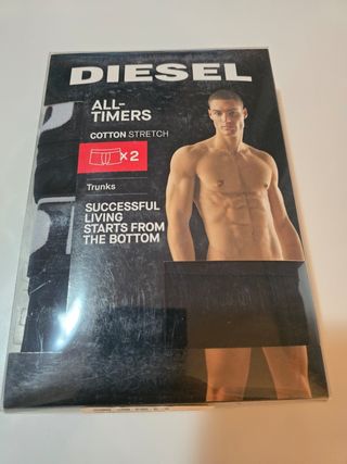 Lote boxers Diesel algodón stretch.