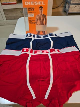 Lote boxers Diesel algodón stretch.
