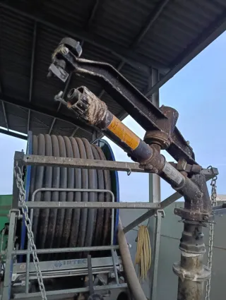 Cañón de riego grande