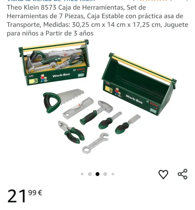 Caja de Herramientas Theo Klein Bosch