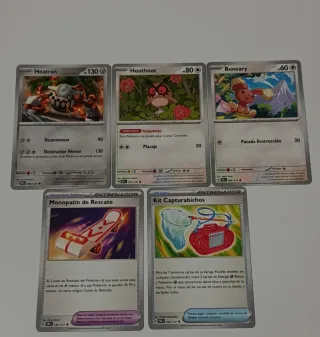 Pack 5 Cartas Pokémon