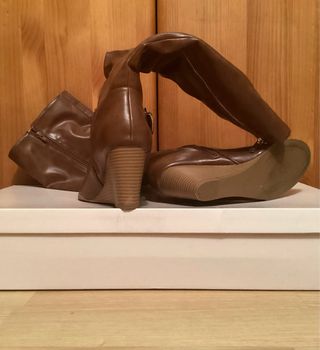 Botas altas Anna Field marrones