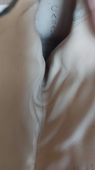 Stivaletti Casadei Pelle Nera Tg 38 Tacco 12