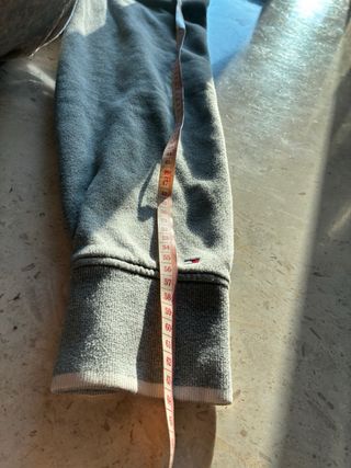 Felpa Tommy Hilfiger NYC Grigia vintage