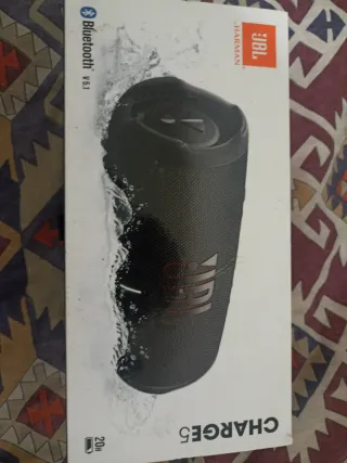 Altavoz JBL Charge 5 Negro