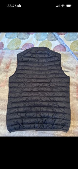 Chaleco acolchado negro talla XS