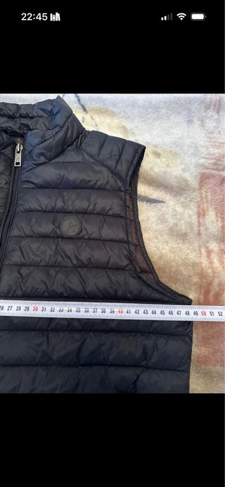 Chaleco acolchado negro talla XS