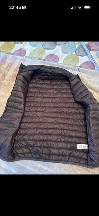 Chaleco acolchado negro talla XS