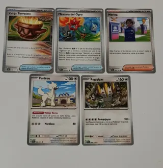 Pack 6 Cartas Pokémon Entrenador y Básico