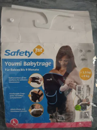 Mochila portabebés Safety 1st azul