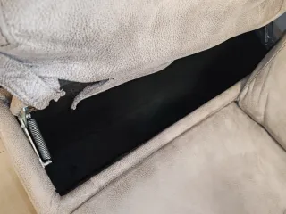 Sofá 3 plazas reclinable eléctrico con arcón