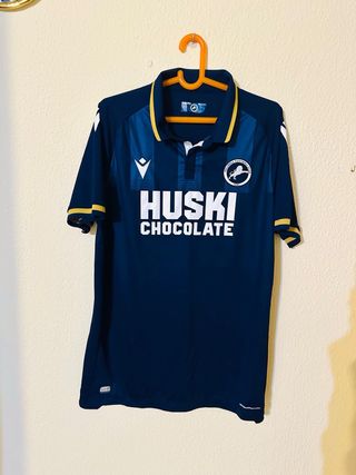 Camiseta fútbol Millwall Macron Azul