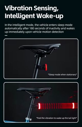 Casco con luz de frenado, luz trasera inteligente.