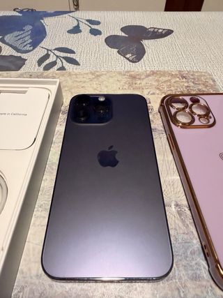 iPhone 14 Pro Max Morado/Dorado