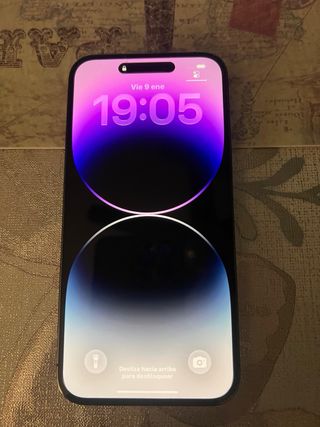 iPhone 14 Pro Max Morado/Dorado