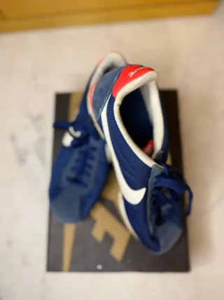 Zapatillas Nike Cortez Azul y Blanco