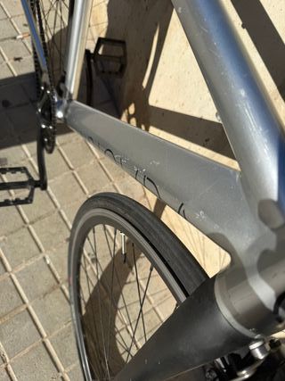 Bicicleta Fixie BLB Plata