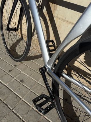 Bicicleta Fixie BLB Plata