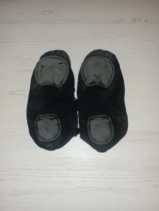 Zapatos de baile de cuero con cordón