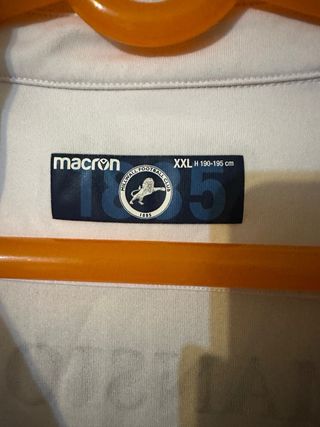 Camiseta Millwall Fútbol Blanco