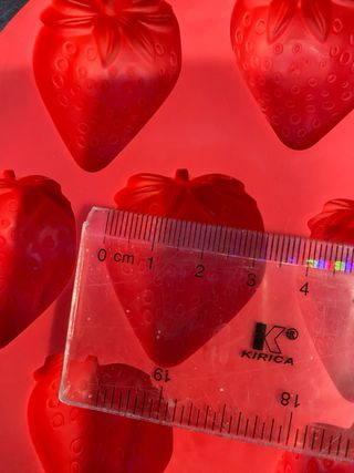 Molde de silicona “las fresas”