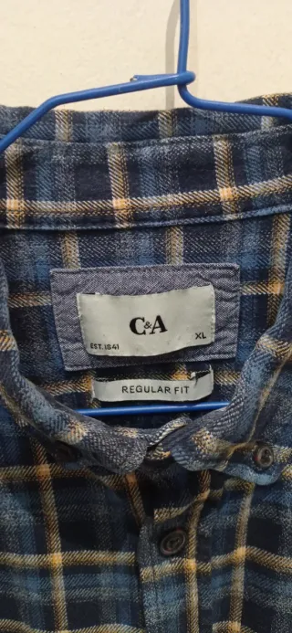 Camisa de cuadros C&A