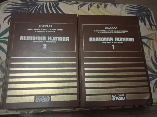 Anatomía Humana Tomo 1 y 3 1978
