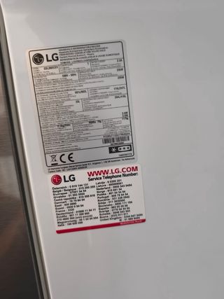 Nevera LG Estilo Americano