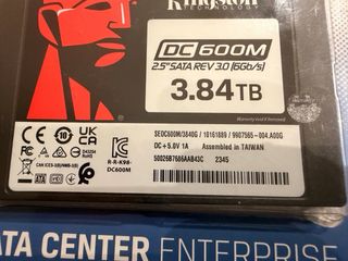 Lote 2 SSD Kingston 3.84TB DC600M Nuevos en caja