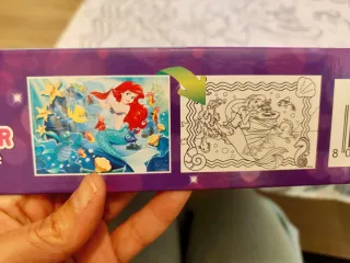 Puzzle 2 en 1 la sirenita 60 maxi piezas