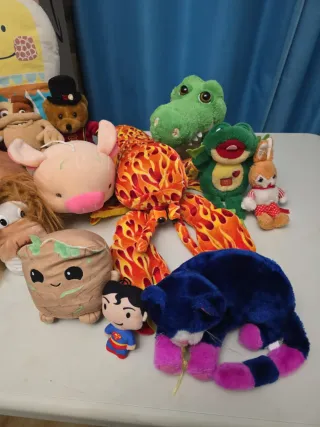 Lote peluches variados