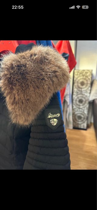 Cazadora Geographical Norway Negra Mujer