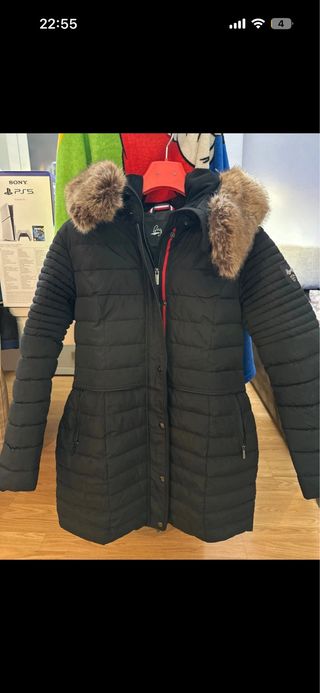 Cazadora Geographical Norway Negra Mujer